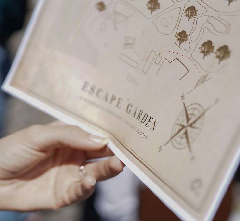 Desafio Escape Garden, a garrafa perdida - Aveleda